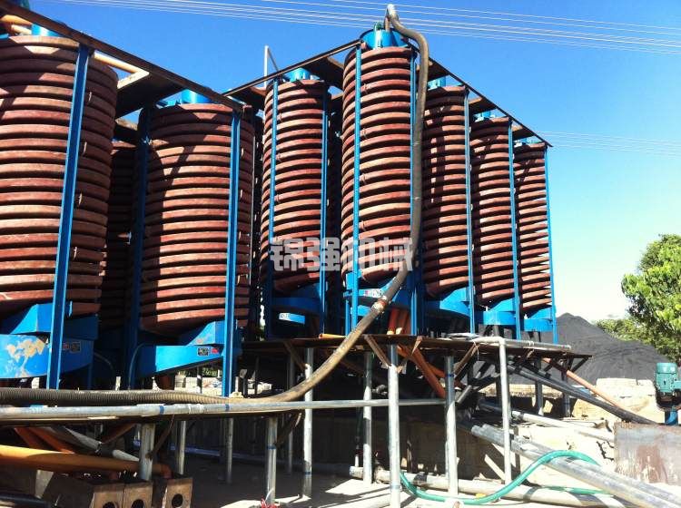 硫鐵礦螺旋溜槽廠